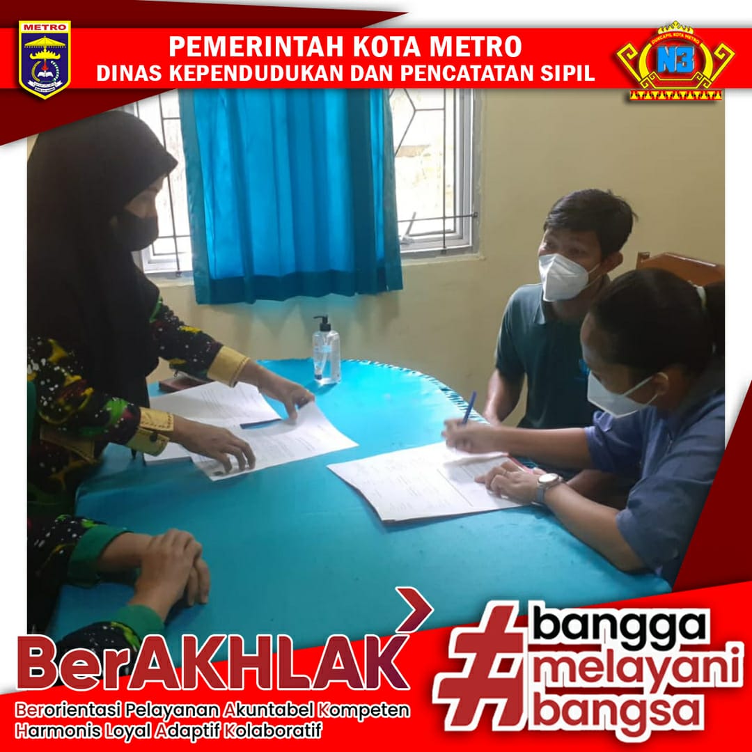 Pelayanan Pencatatan Perkawinan Dinas Dukcapil Kota Metro