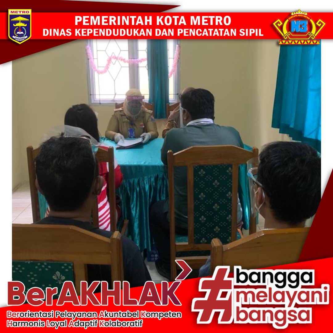 Pelayanan Pencatatan Perkawinan Dinas Dukcapil Kota Metro