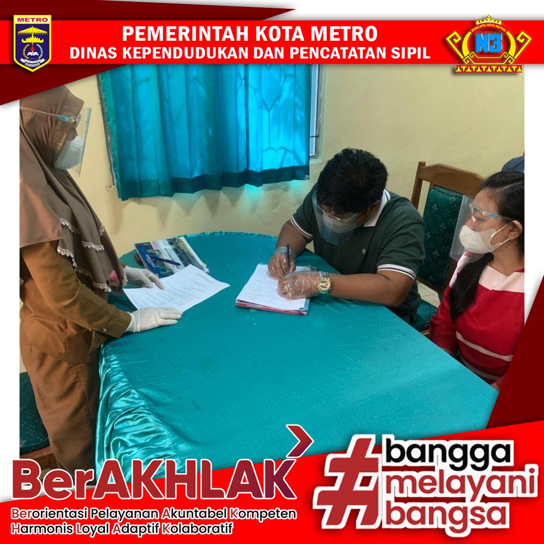 Pelayanan Pencatatan Perkawinan Dinas Dukcapil Kota Metro