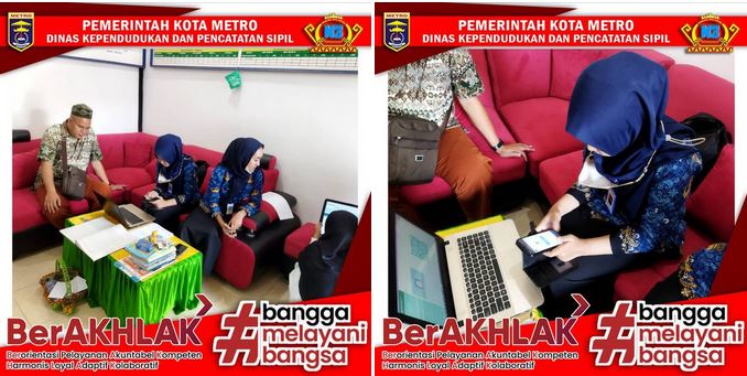 Jemput Bola pelayanan Pembuatan Identitas Kependudukan Digital (IKD)