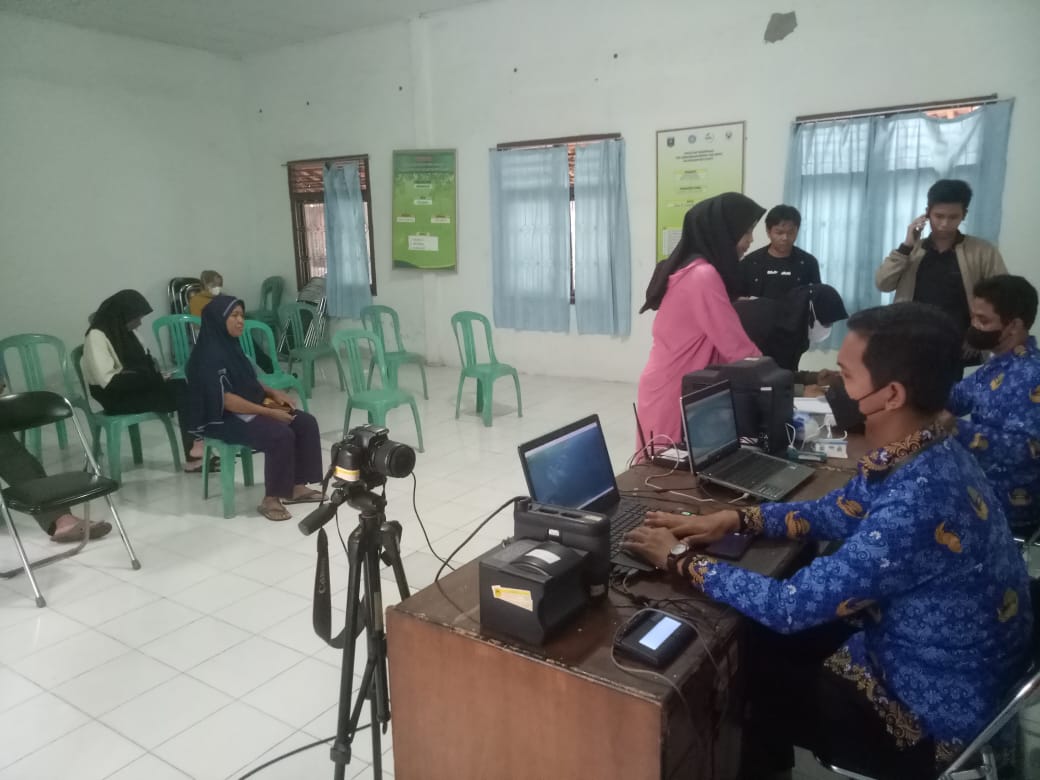 Kegiatan Perekaman KTP-el Keliling ke Kelurahan se Kota Metro