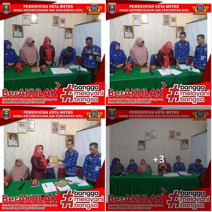 Temu Sambut dan Tanda Tangan Serah Terima Jabatan