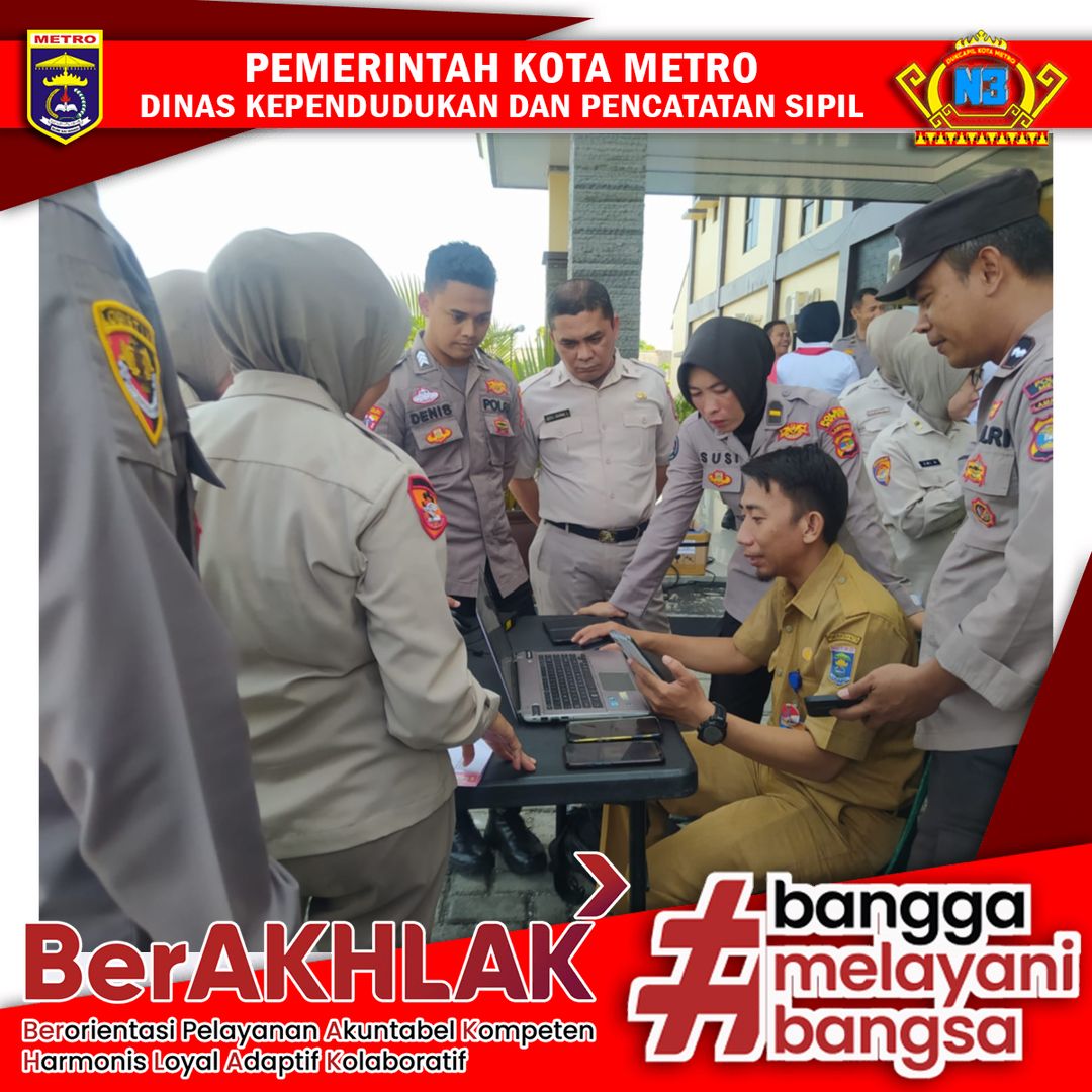 Jemput Bola pelayanan Pembuatan Identitas Kependudukan Digital (IKD)