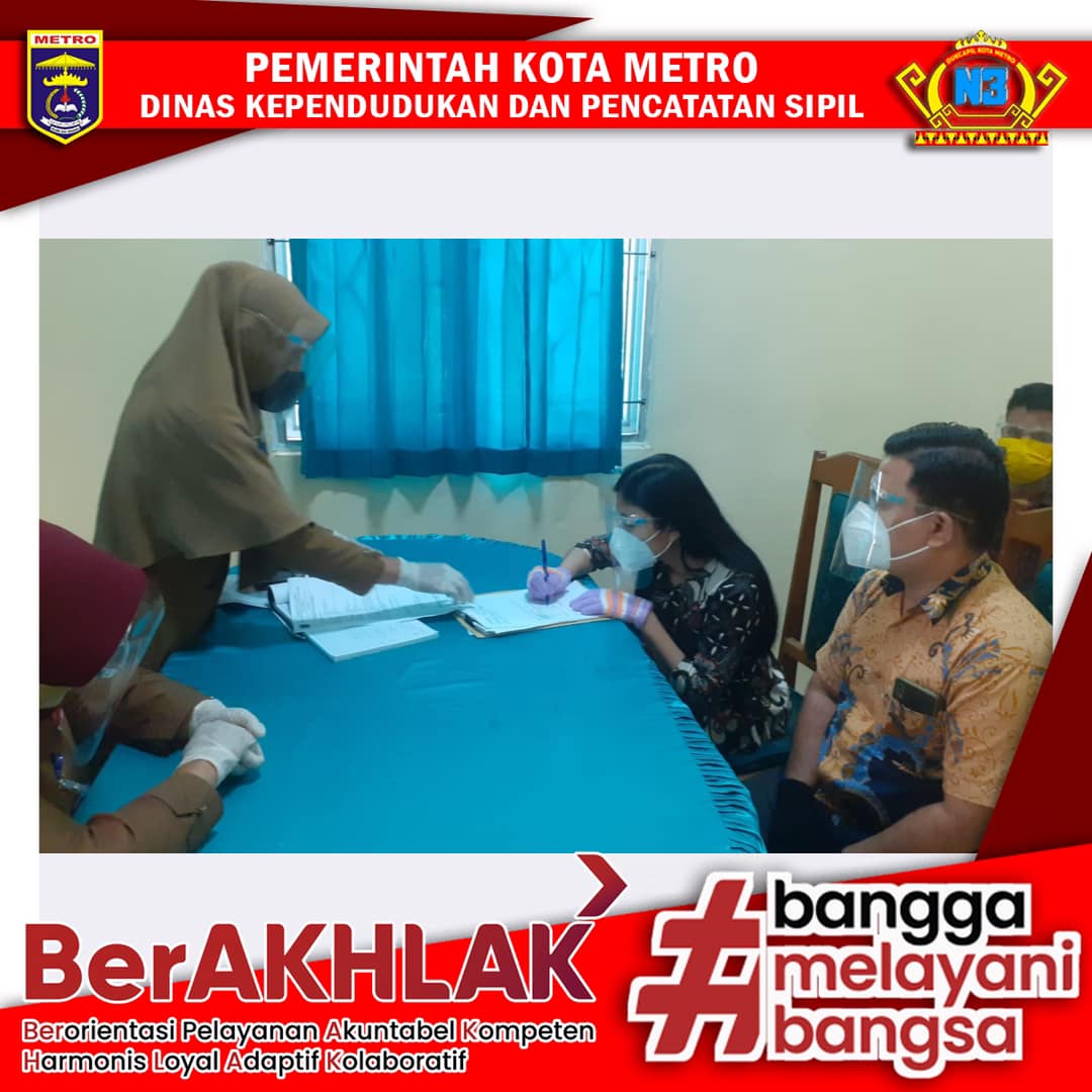 Pelayanan Pencatatan Perkawinan Dinas Dukcapil Kota Metro