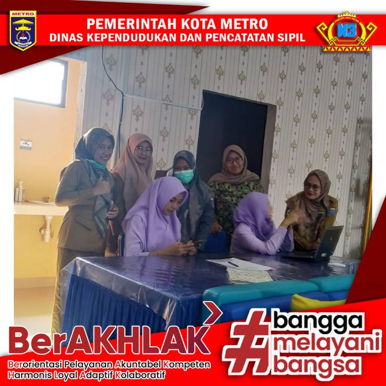 Jemput Bola Pelayanan IKD di Puskesmas Ganjar  Agung
