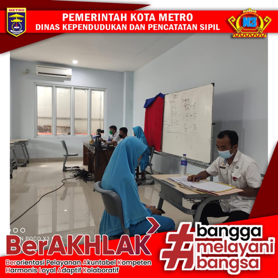 Perekaman KTP-el Keliling ke Sekolah se Kota Metro