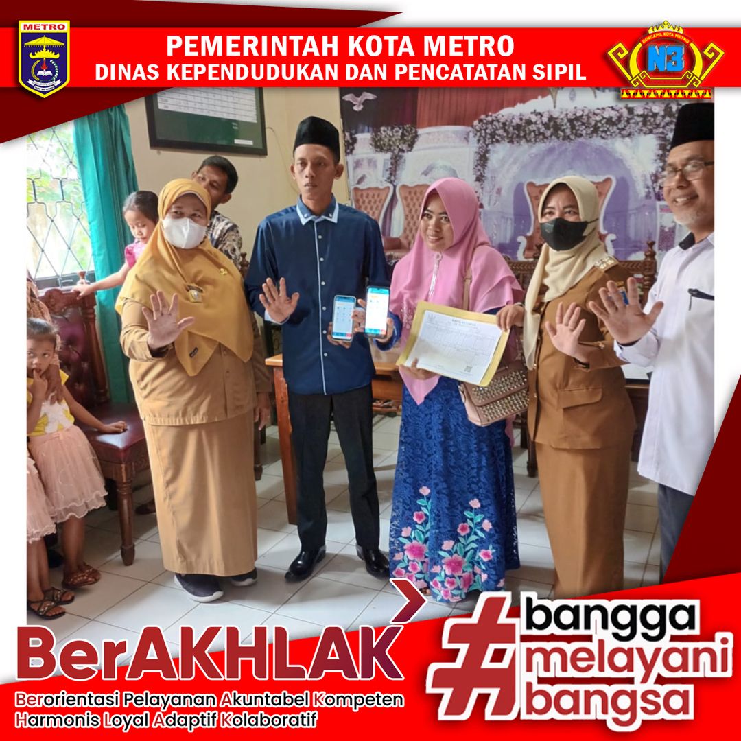 Pelayanan Terpana Dinas Dukcapil Kota Metro