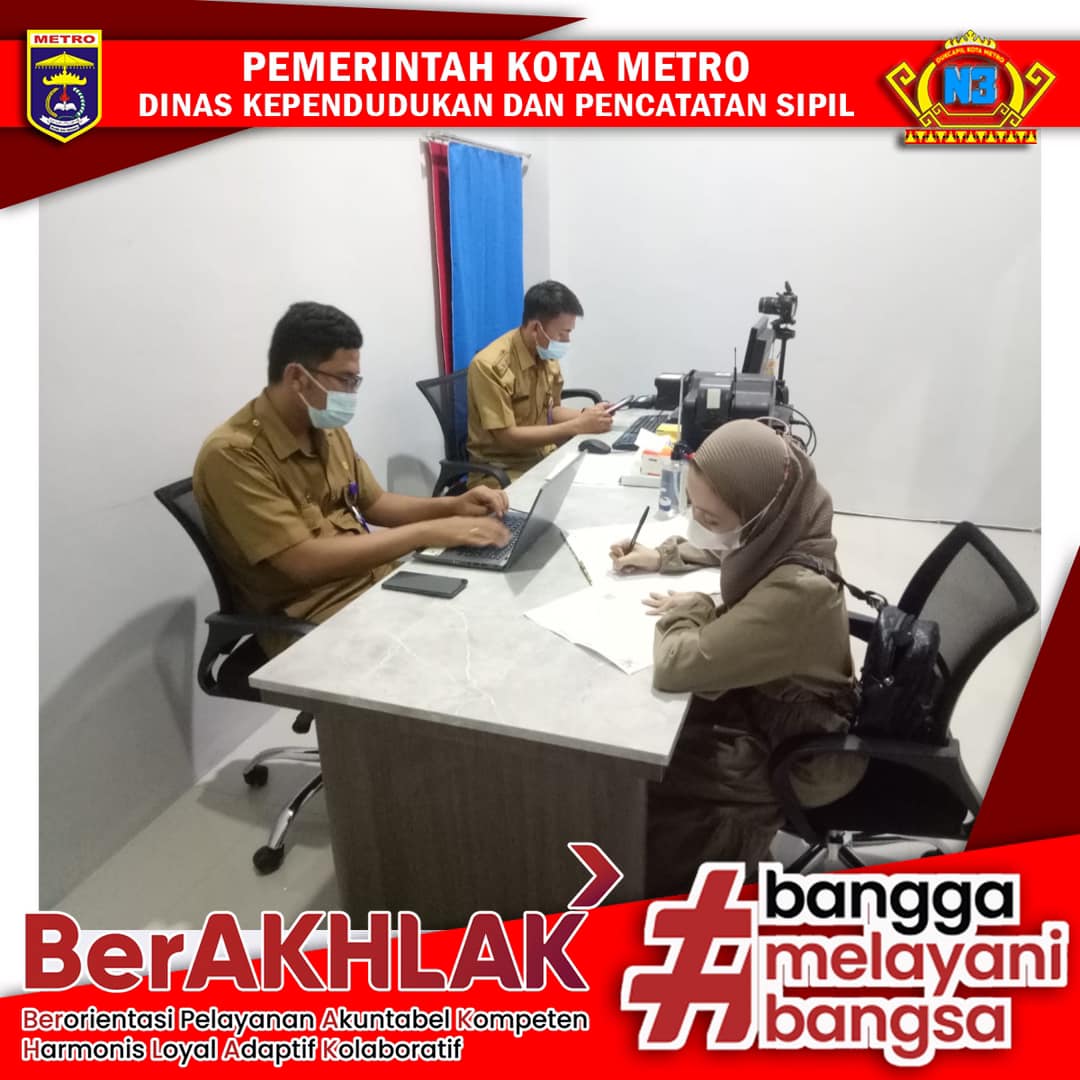 Pelayanan pada Lounching Mal Pelayanan Publik di Kota Metro