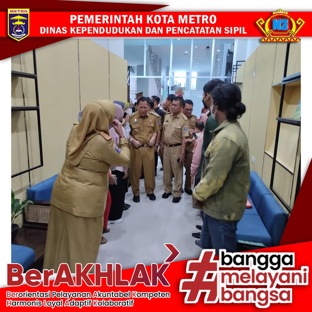 Pelayanan pada Lounching Mal Pelayanan Publik di Kota Metro