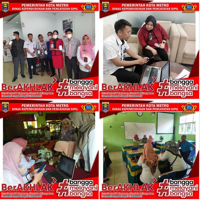 Jemput Bola pelayanan Pembuatan Identitas Kependudukan Digital (IKD)