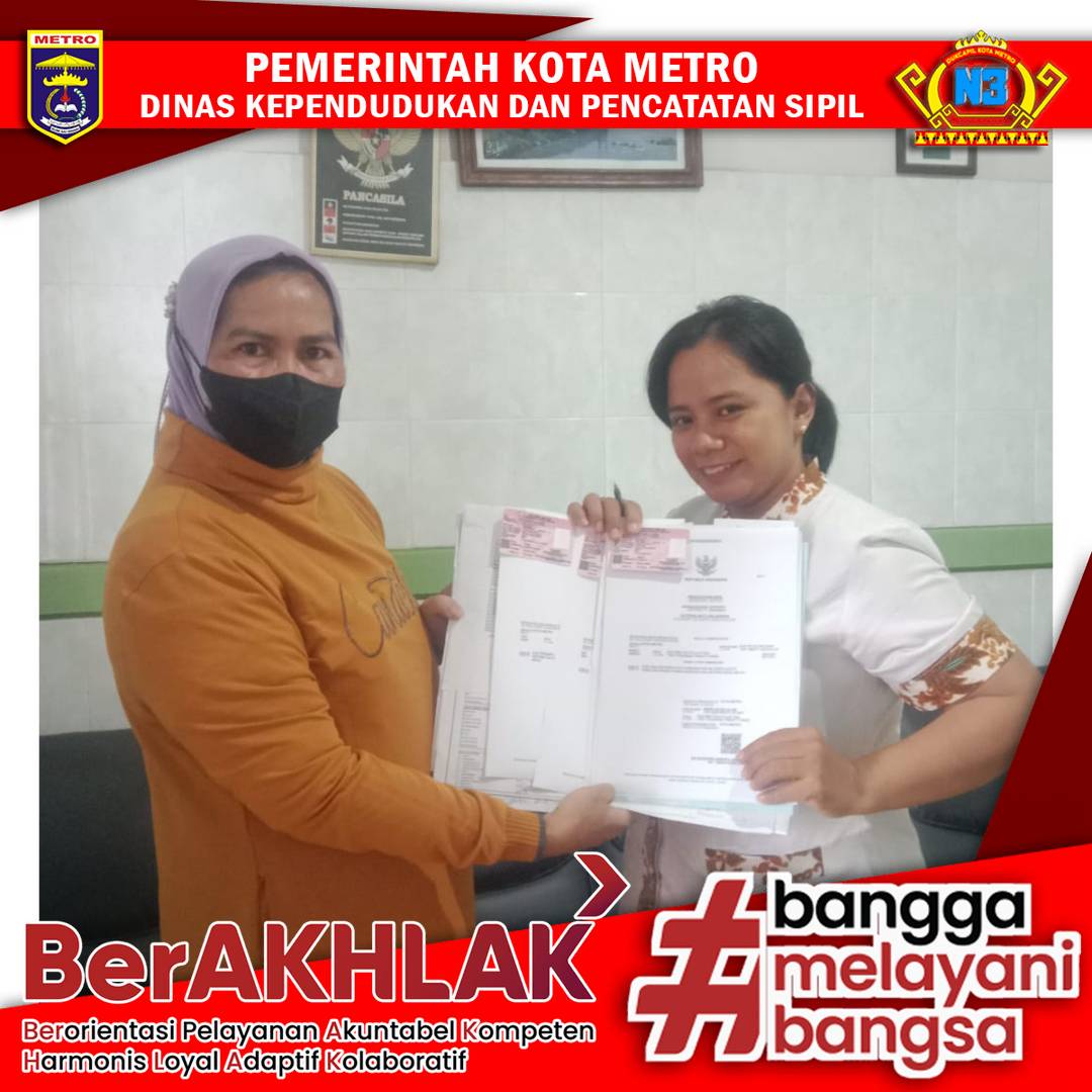 Pelayanan Harian Jemput Bola Dinas Dukcapil Kota Metro