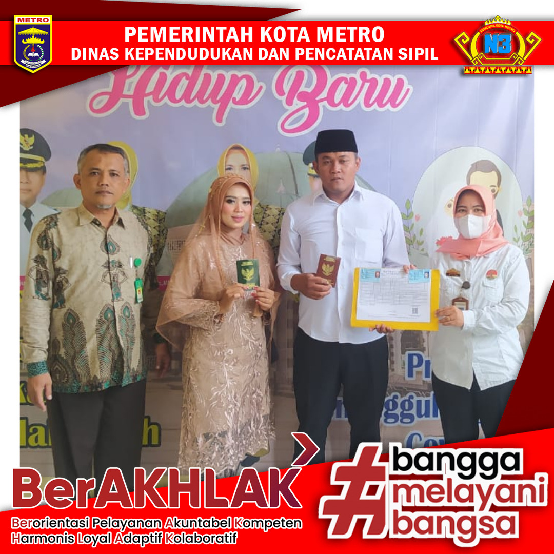 Pelayanan Terpana Dinas Dukcapil Kota Metro