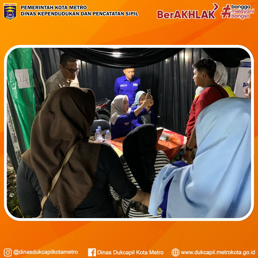 Aktivas IKD pada acara HUT Kota Metro di Terminal 16C