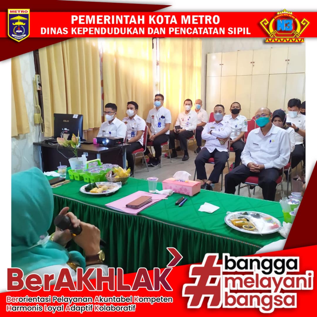 Kunjungan Tim Bidang Organisasi dan Disdukcapil Kab. Pringsewu