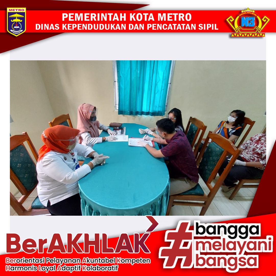Pelayanan Pencatatan Perkawinan Dinas Dukcapil Kota Metro