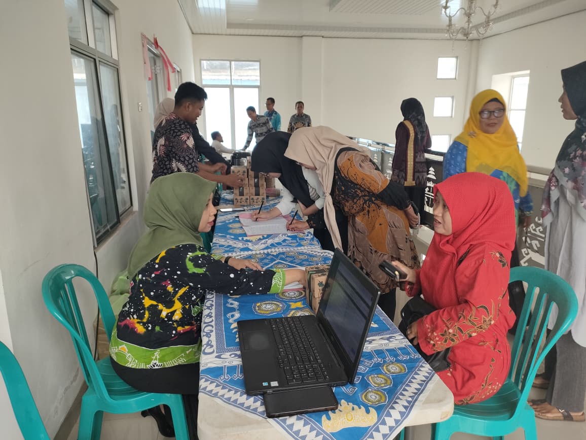 Aktivasi IKD pada acara Musrenbang di Kelurahan Ganjar Asri