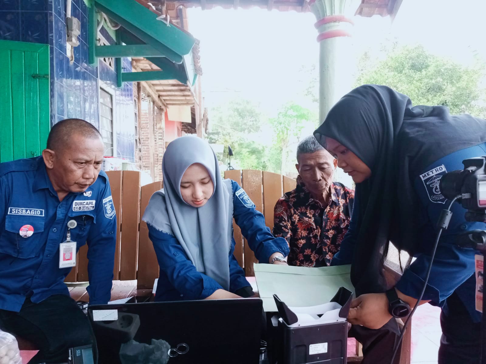 Perekaman KTP-el bagi Warga Lansia