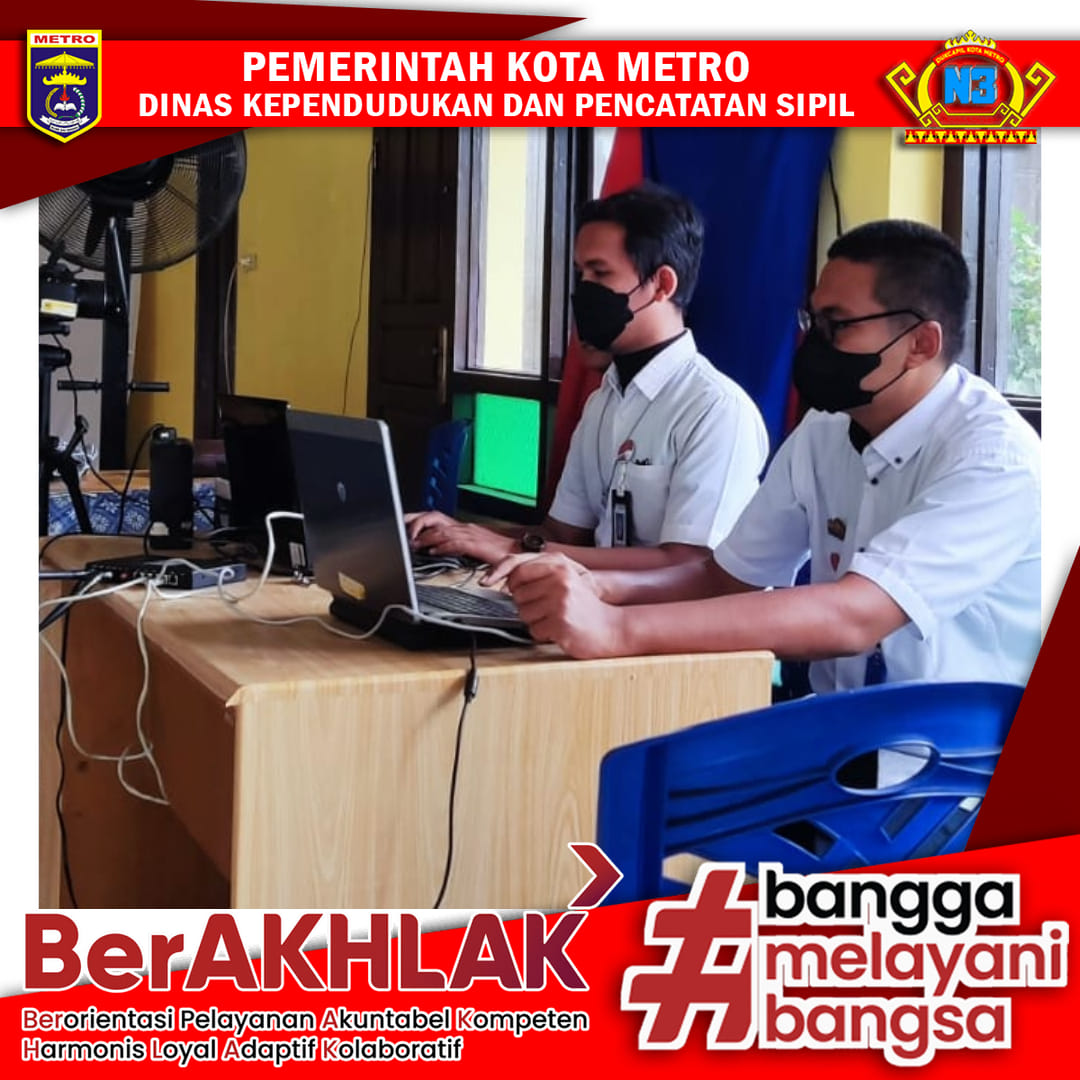 Perekaman KTP-el Keliling ke Kelurahan se Kota Metro